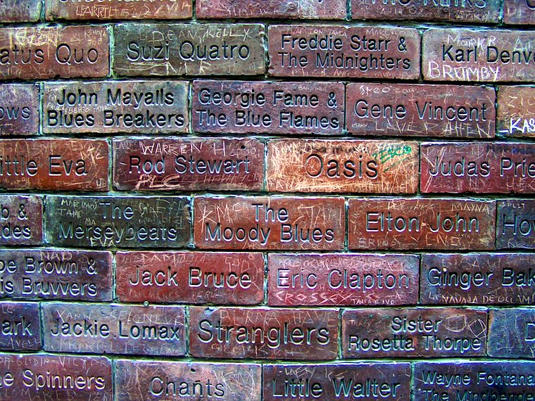 Cavern Club Wall of Fame, Liverpool